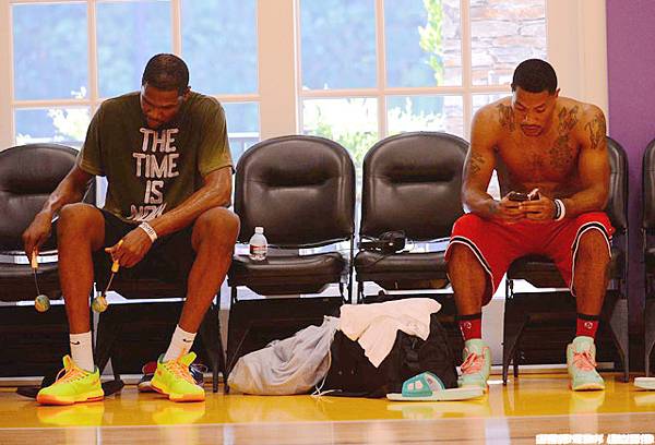 Kevin Durant & Derrick Rose