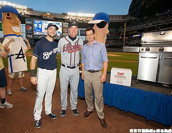 Chipper Jones 和他的一年份香腸