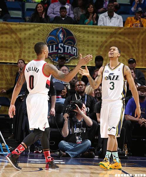 Damian Lillard和Trey Burke