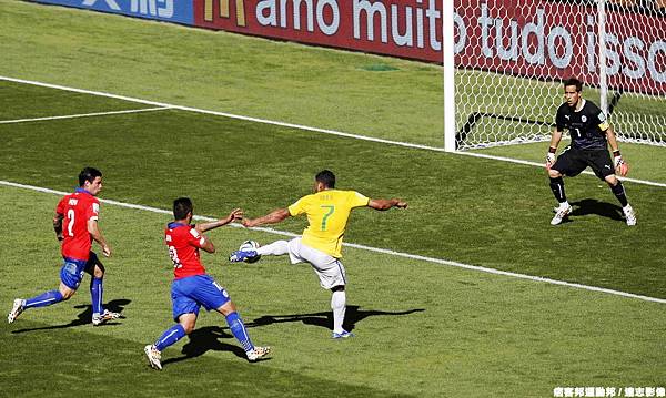 護國門柱發威，巴西PK賽驚險擊退智利