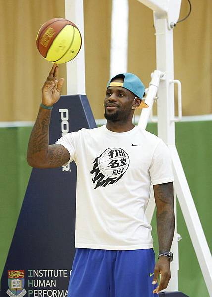 LeBron James香港行