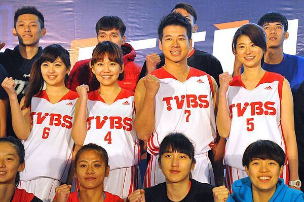 UBA在TVBS 56台轉播，主播到場應援