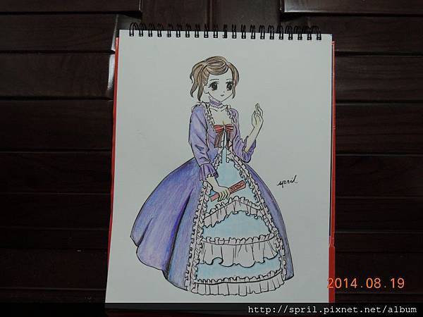 買水性的色鉛筆囉!!