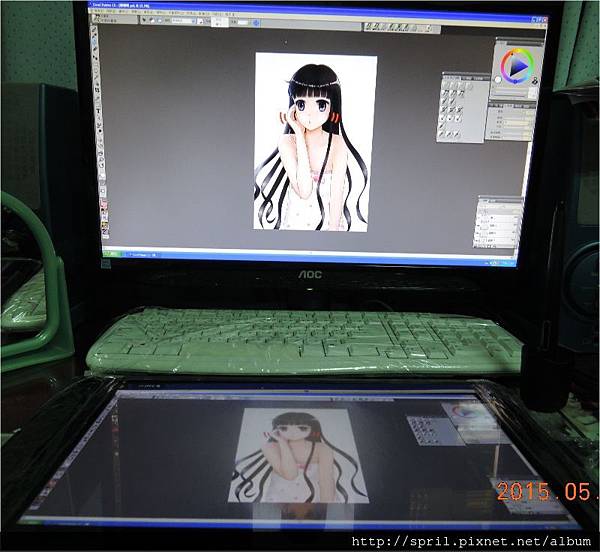 spril的畫板 Wacom CINTIQ 13HD