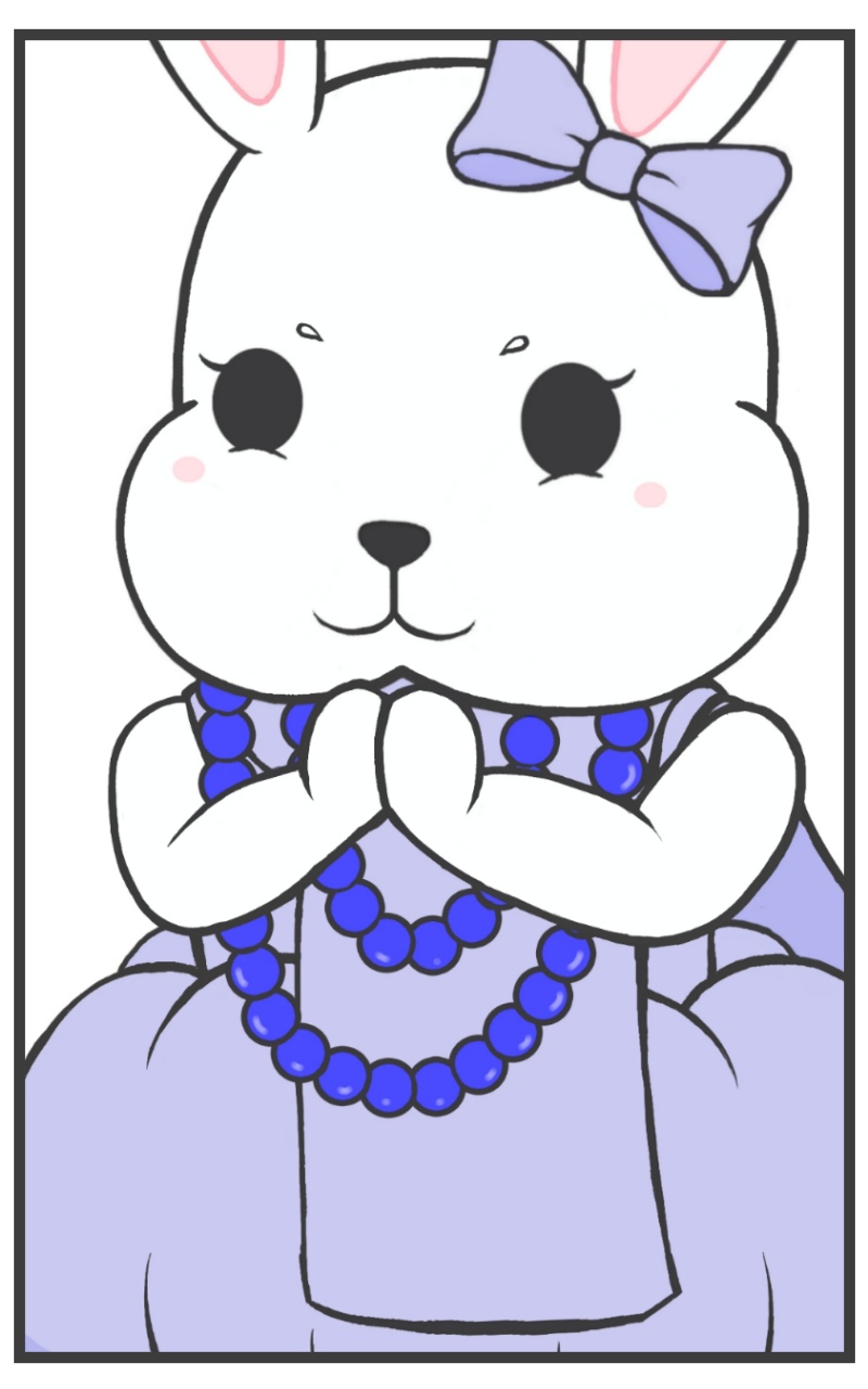 LINE貼圖-金元寶兔兔-搞笑版-05