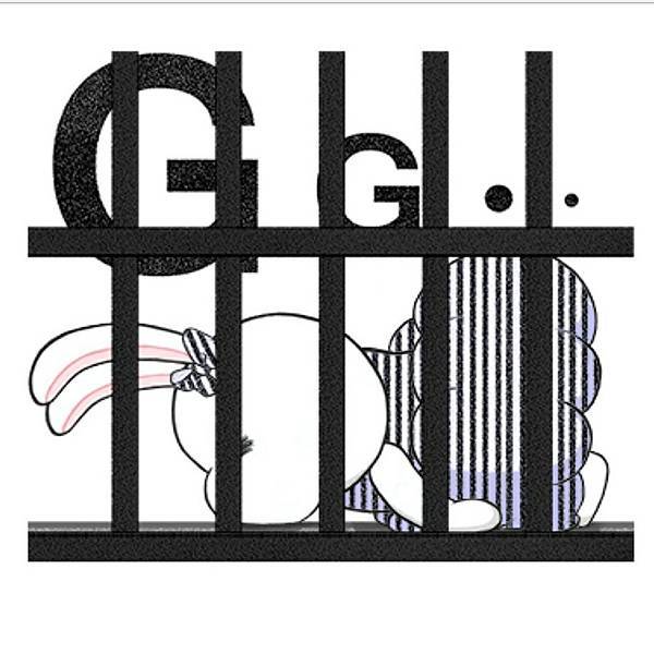 LINE貼圖-金元寶兔兔GG了 LINE貼圖-金元寶兔兔GG了