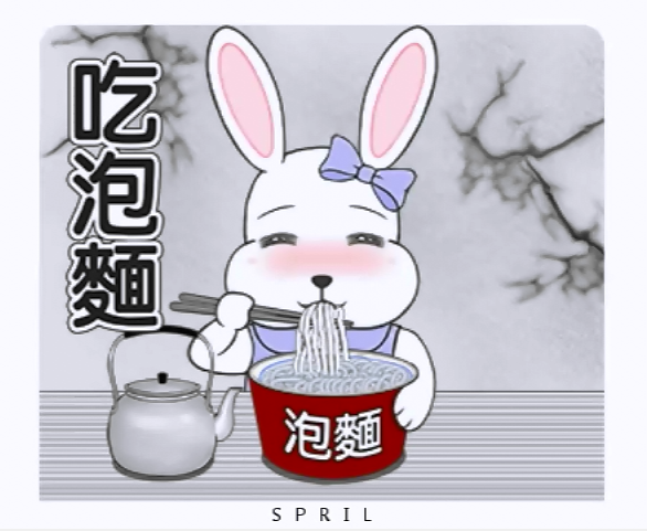 金元寶兔兔-可愛吃貨生活動態貼圖(應用篇)