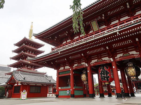 東京。淺草必去景點：雷門、淺草寺、待乳山聖天、今戶神社