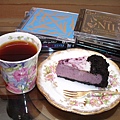 亞尼克．藍莓優格芝士蛋糕＋TWININGS．Everyday紅茶