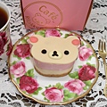 Rilakkuma Café．小白熊草莓起司蛋糕