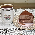歐庭烘焙．巧克力千層＋Whittard．伯爵早餐茶