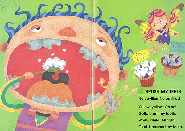 Brush my teeth 牙齒的保健 Brush my teeth 牙齒的保健