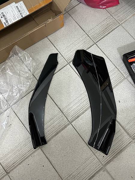 [DIY]Elantra Sport 前保定風翼