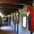 黃金巷也有中世紀武士的展覽