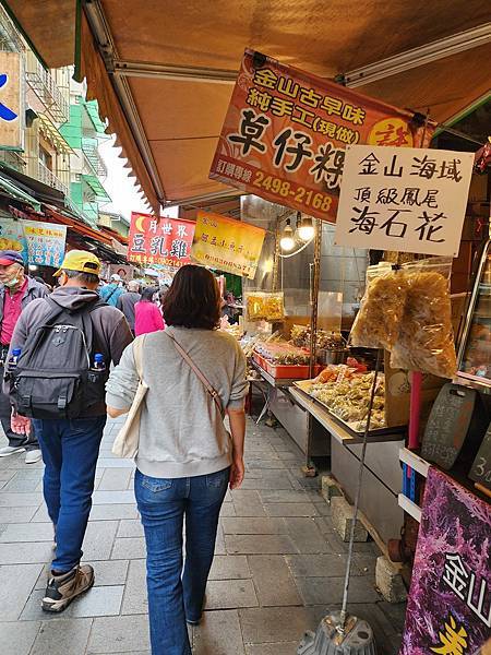 再訪金山老街&吃鴨肉泡腳