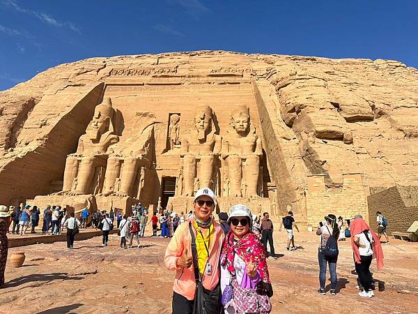 探索埃及文化12天之旅(十一)阿布辛貝雙神殿~此生最大震撼之