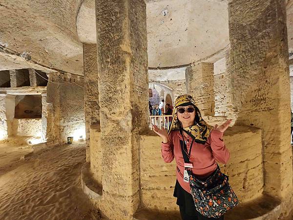 探索埃及文化12天之旅(二十五)孔索加法地下墓穴