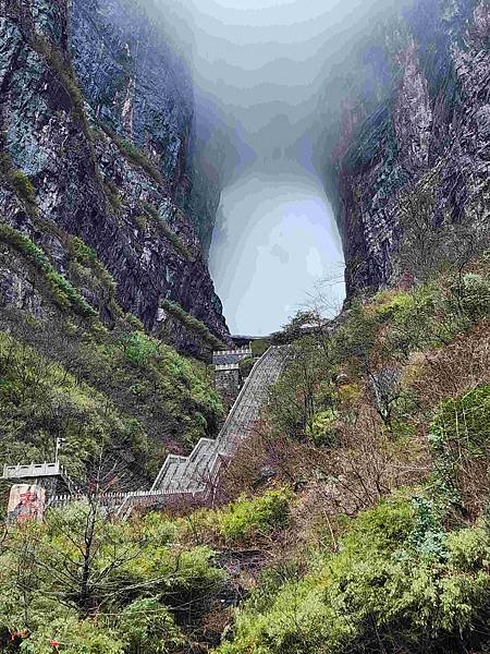 醉美仙境張家界天門山鳳凰古城精彩八日之旅(六)天門山(天門洞