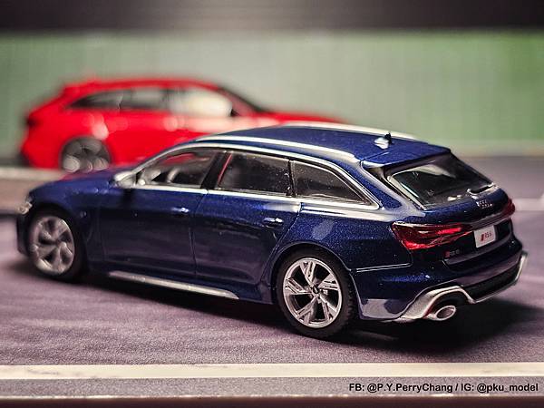 <1/64模型車開箱> MINI GT Audi RS6 A