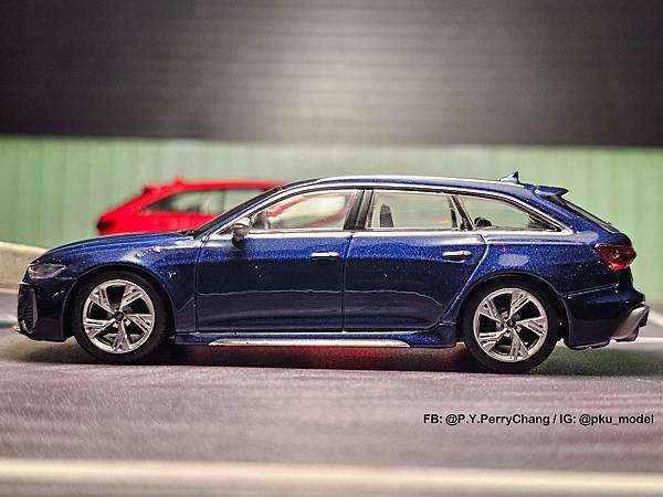 <1/64模型車開箱> MINI GT Audi RS6 A