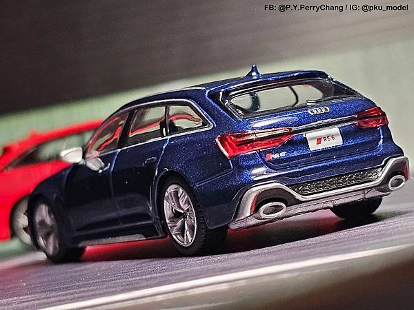 <1/64模型車開箱> MINI GT Audi RS6 A