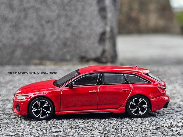 <1/64模型車開箱> MINI GT Audi RS6 A