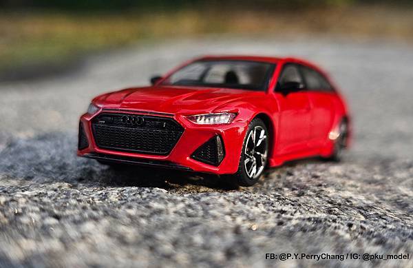 <1/64模型車開箱> MINI GT Audi RS6 A