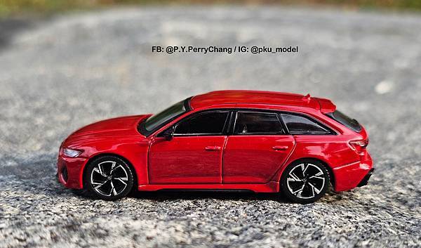 <1/64模型車開箱> MINI GT Audi RS6 A