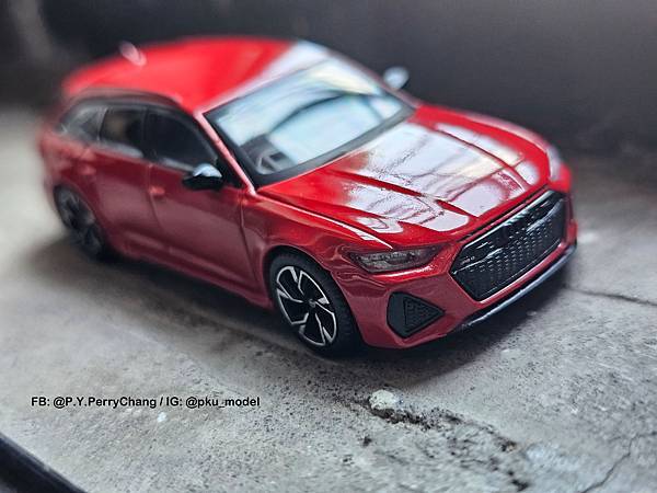 <1/64模型車開箱> MINI GT Audi RS6 A