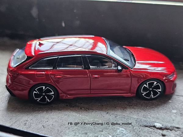 <1/64模型車開箱> MINI GT Audi RS6 A