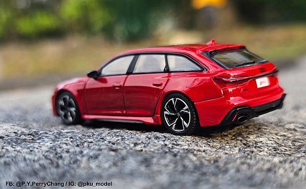 <1/64模型車開箱> MINI GT Audi RS6 A