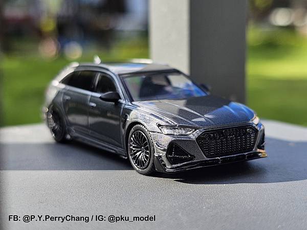 <1/64模型車開箱> MINI GT Audi ABT R