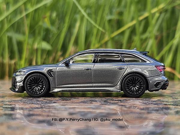 <1/64模型車開箱> MINI GT Audi ABT R