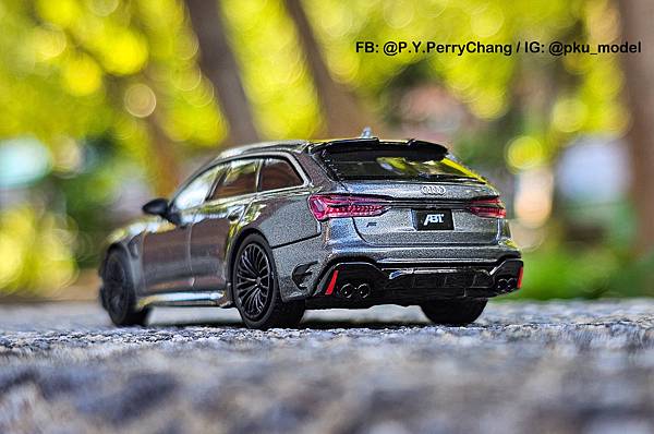 <1/64模型車開箱> MINI GT Audi ABT R