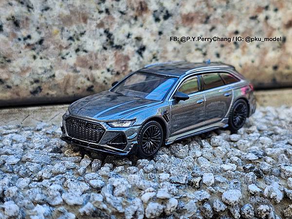 <1/64模型車開箱> MINI GT Audi ABT R