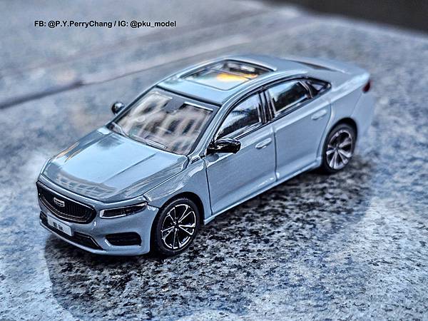 <1/64模型車開箱> Xcartoys Geely 吉利 