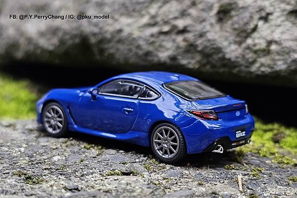 <1/64模型車開箱> Poprace Subaru BRZ