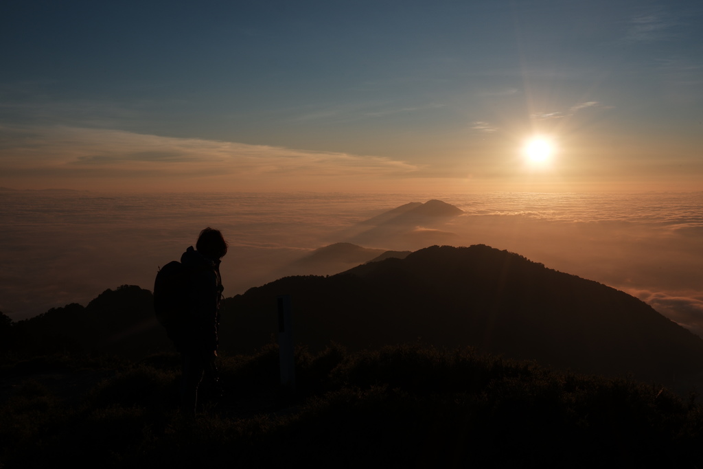 剛好有個一樣要去合歡山主峰拍攝夕陽