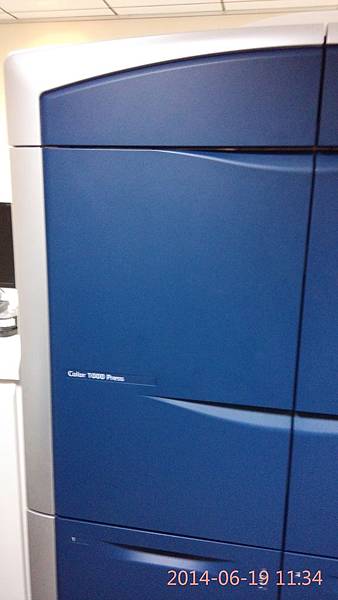 xerox color 1000數位量產型彩色印刷機