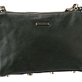 Rebecca Minkoff Mini 5 Zip Clutch 墨綠色淡金鍊(小)2.jpg