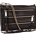 超級必備款(色)Rebecca Minkoff Mini 5 Zip Clutch (Black) 黑色淡金鍊(小)2.jpg