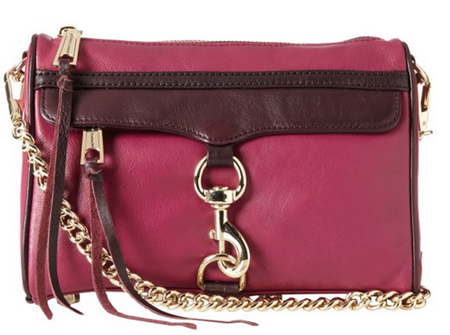 時尚美人必敗款Rebecca Minkoff Mini MAC Clutch 紫紅雙色淡金鍊(小).png