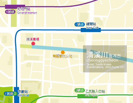 seoulmap-清溪川 seoulmap-清溪川