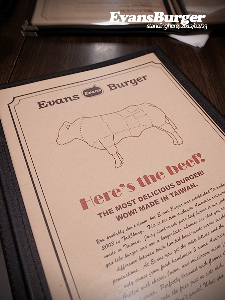 evans burger