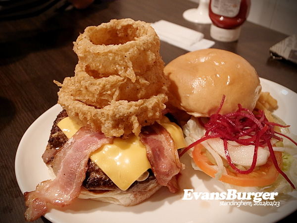 evans burger