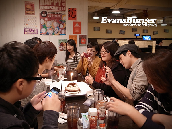 evans burger