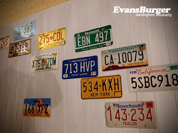 evans burger