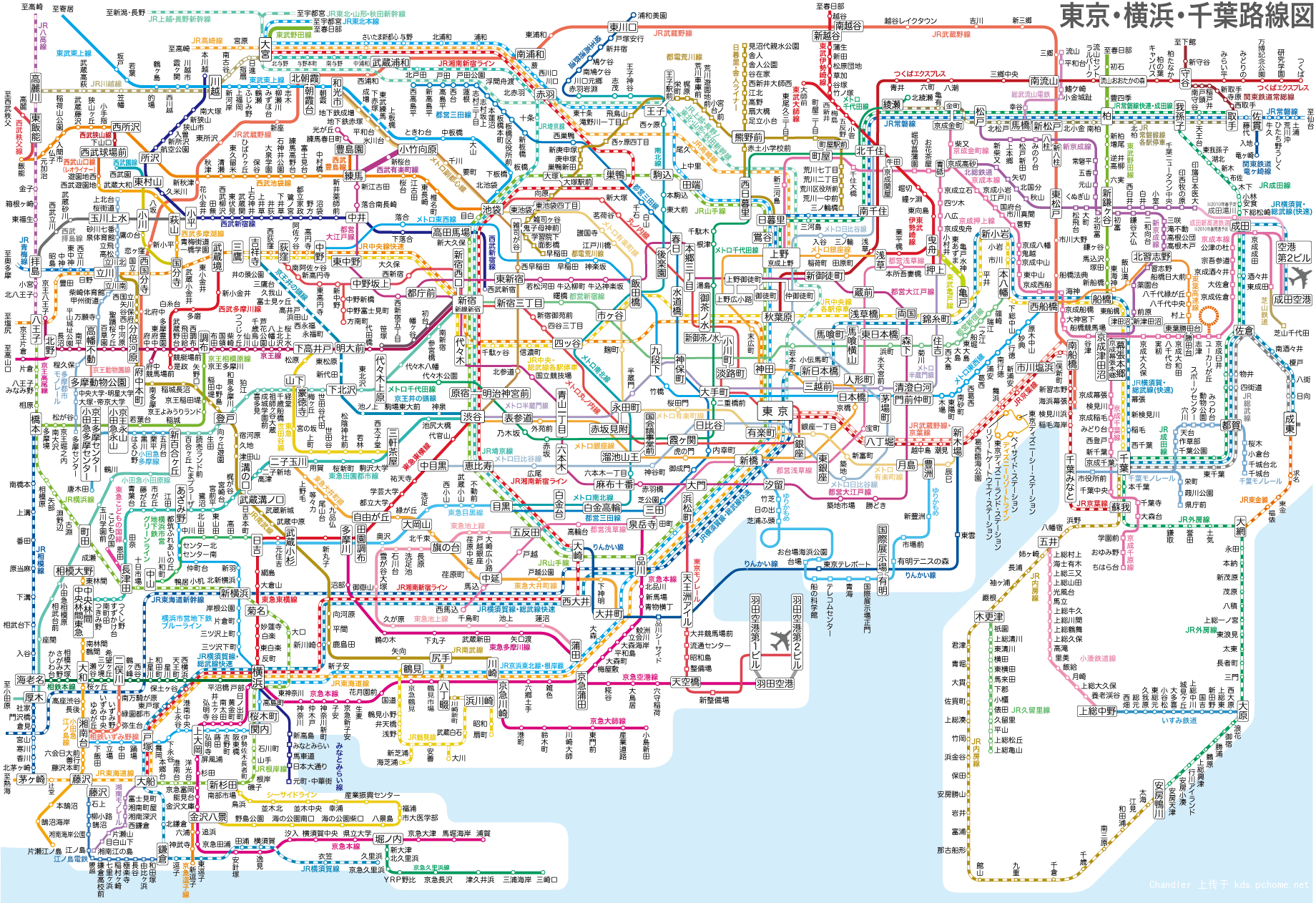 東京地鐵圖
