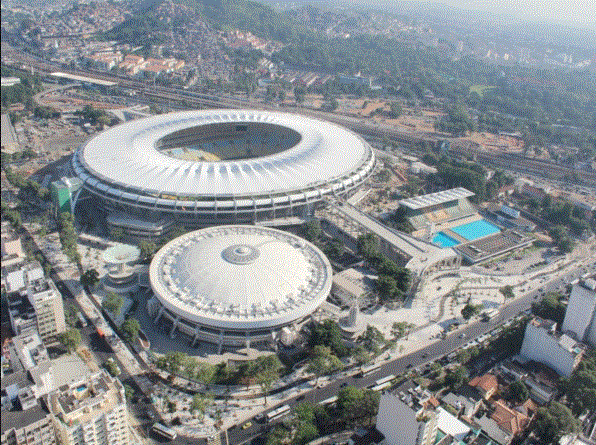 馬拉卡納體育場Estádio do Maracanã將會是2016奧運的主體育場