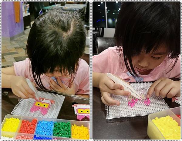 拼豆~培養小孩耐心的好玩意兒~